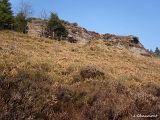 Le sommet de Chèvre-Roche, à l'instar du massif du Fossard voisin, est granitique avec une partie sommitable gréseuse